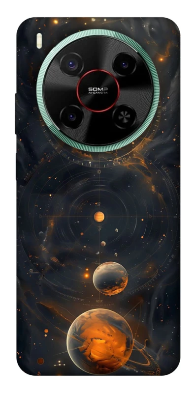 Чехол на ZTE Nubia V70 Max Солнечная система фото 1 из 1