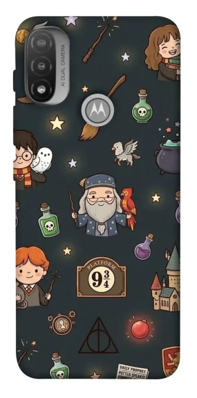 Чехол на Motorola Moto E20 Harry Potter v25 фото 1 из 1