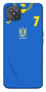 Чохол на Oppo A92s UA-Football ver.4 фото 1 з 1