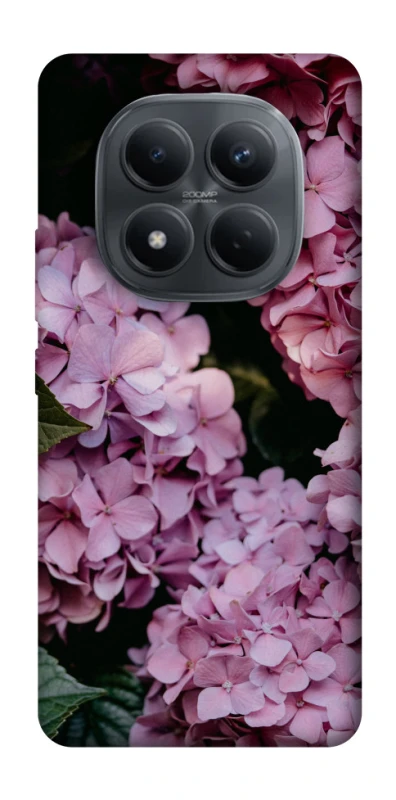 Чохол на Xiaomi Redmi Note 15 Pro 4G Рожеві гартензії фото 1 з 1
