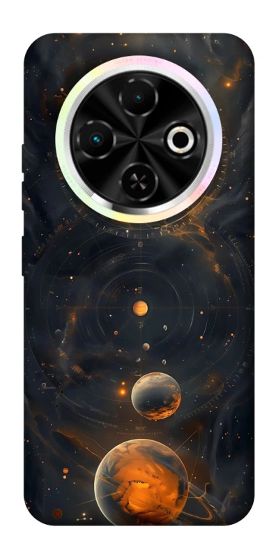 Чехол на TECNO Spark 30C Солнечная система фото 1 из 1