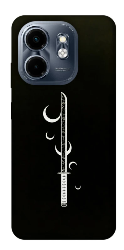 Чехол на Infinix Smart 9 4G / Hot 50i Самурай всегда с катаной фото 1 из 1