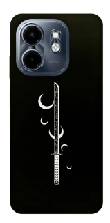 Чехол на Infinix Smart 9 4G / Hot 50i Самурай всегда с катаной фото 1 из 1