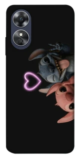 Чохол на Oppo A17 Love Stitch & Angel фото 1 з 1