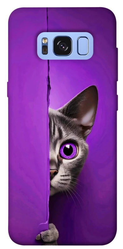 Чехол на Samsung G950 Galaxy S8 Кот-подглядыватель фото 1 из 1