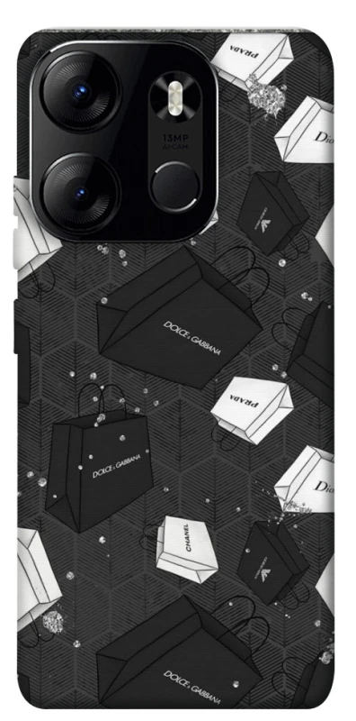 Чехол на Tecno Spark Go 2023 Fashion collage ver.3 фото 1 из 1