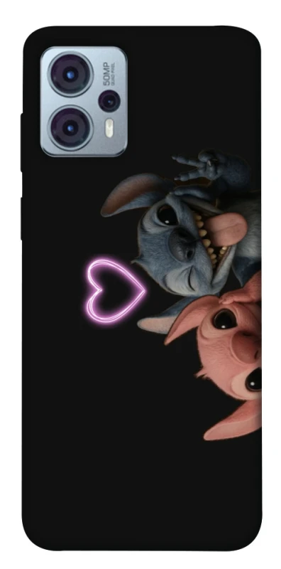 Чехол на Motorola Moto G23 Love Stitch & Angel фото 1 из 1