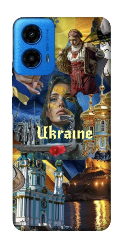 Чохол на Motorola Moto G45 Ukraine style ver.3 фото 1 з 1