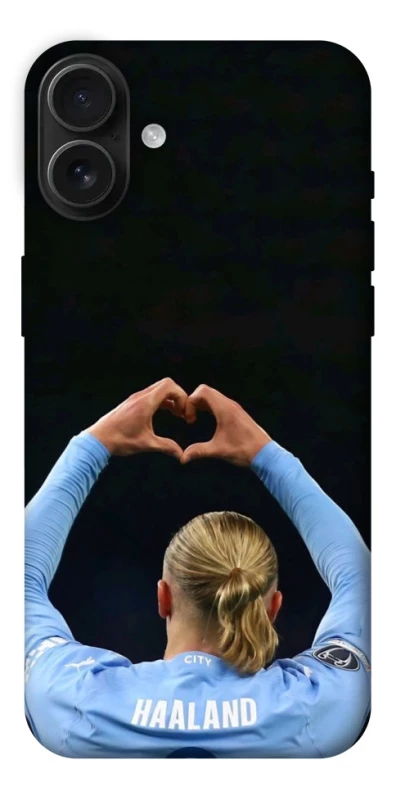 Чехол на Apple iPhone 16 Plus Erling Haaland V2 фото 1 из 1