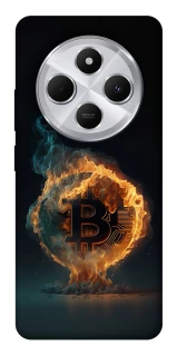 Чохол на Xiaomi Redmi 14C / Poco C75 Fire Bitcoin фото 1 з 1