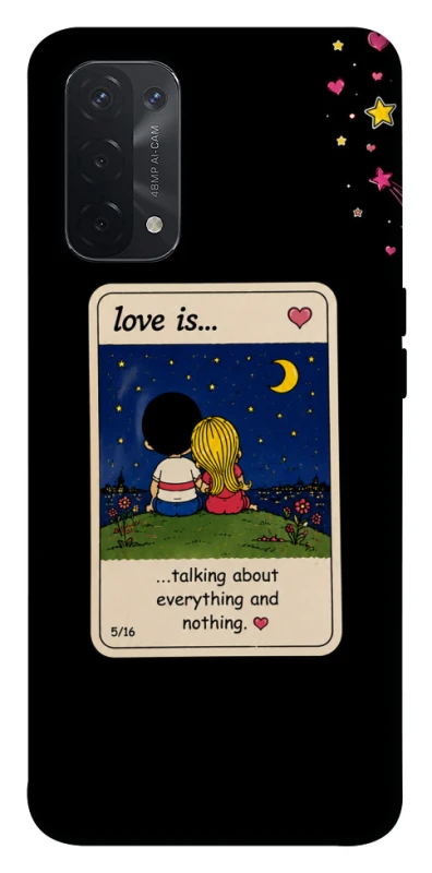 Чохол на Oppo A54 5G / A74 5G Love is ver.6 фото 1 з 1