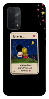 Чехол на Oppo A54 5G / A74 5G Love is ver.6 фото 1 из 1