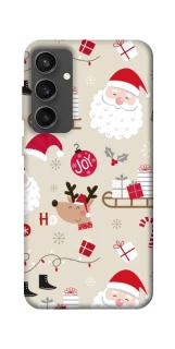 Чохол на Samsung Galaxy S24 FE Новорічний v1 фото 1 з 1