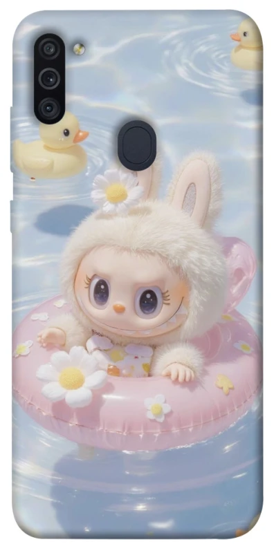Чохол на Samsung Galaxy M11 Labubu swimming фото 1 з 1
