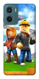 Чехол на Motorola Moto G06 Roblox Builder Adventure фото 1 из 1