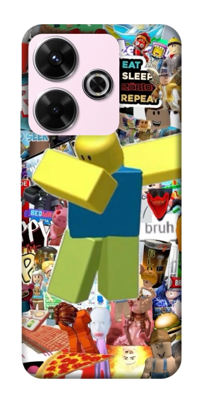 Чохол на Xiaomi Poco M6 4G Roblox style фото 1 з 1