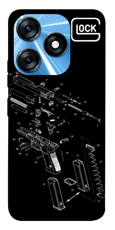 Чохол на TECNO Spark 10 LOCK фото 1 з 1