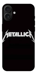Чехол на Apple iPhone 16 Plus Metallica logo фото 1 Чехол на Apple iPhone 16 Plus Metallica logo фото 1 из 1