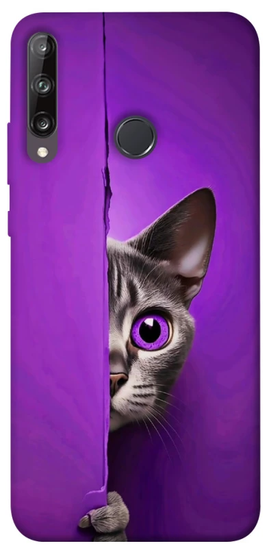 Чохол на Huawei P40 Lite E Кіт-підглядач фото 1 з 1