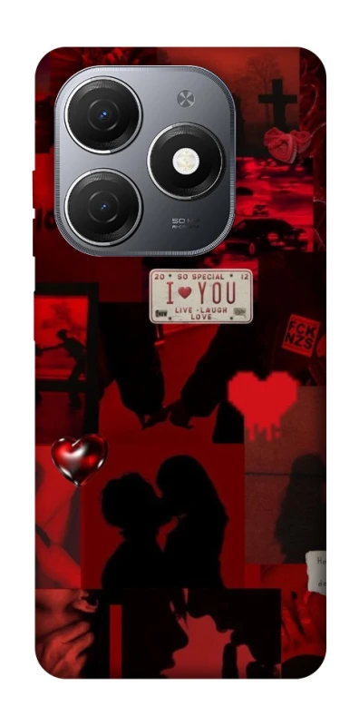 Чохол на TECNO Spark 20 Love collage ver.2 фото 1 з 1