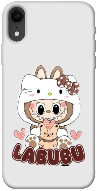 Чохол на Apple iPhone XR (6.1") Hello Kitty Labubu фото 1 з 1