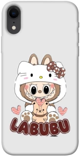 Чохол на Apple iPhone XR (6.1") Hello Kitty Labubu фото 1 з 1