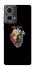 Чохол на Motorola Moto G85 Heart with flowers фото 1 з 1