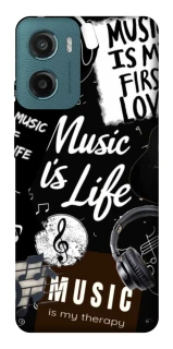 Чохол на Motorola Moto G06 Music is Life фото 1 з 1