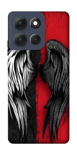 Чехол на Motorola Moto G86 Angel and Devil фото 1 из 1