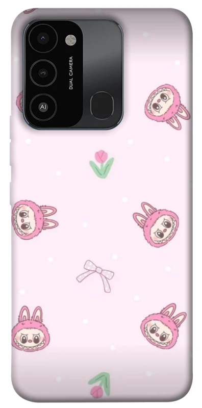 Чохол на TECNO Spark 8C Labubu Flower фото 1 з 1