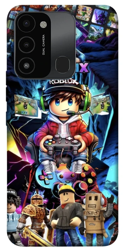 Чохол на TECNO Spark 8C Roblox collage ver.4 фото 1 з 1