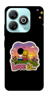 Чехол на ZTE Blade A75 4G Love is ver.5 фото 1 из 1