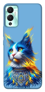 Чехол на Infinix Hot 12 Play Кот патриот фото 1 из 1