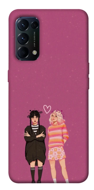 Чохол на Oppo Reno 5 4G Raven & Rainbow Wednesday фото 1 з 1