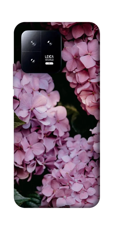 Чохол на Xiaomi 13 Рожеві гартензії фото 1 з 1