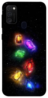 Чехол на Samsung Galaxy M30s / M21 Infinity Stones фото 1 из 1