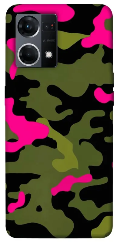 Чехол на Oppo Reno 7 4G Camouflage v29 фото 1 из 1