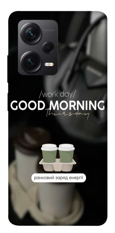 Чохол на Xiaomi Redmi Note 12 Pro+ 5G Thursday coffee фото 1 з 1