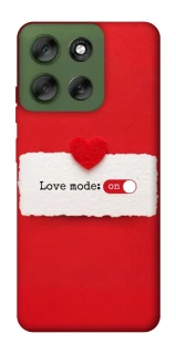 Чохол на Motorola Moto G56 5G Love Mode ON фото 1 з 1
