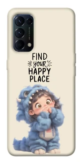Чохол на Oppo Reno 5 4G Happy Place фото 1 з 1