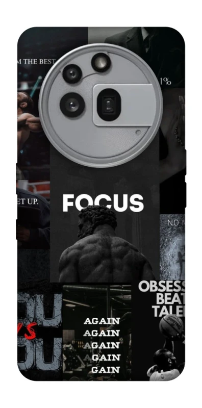 Чехол на Nothing Phone (3a) Pro Focus collage фото 1 из 1