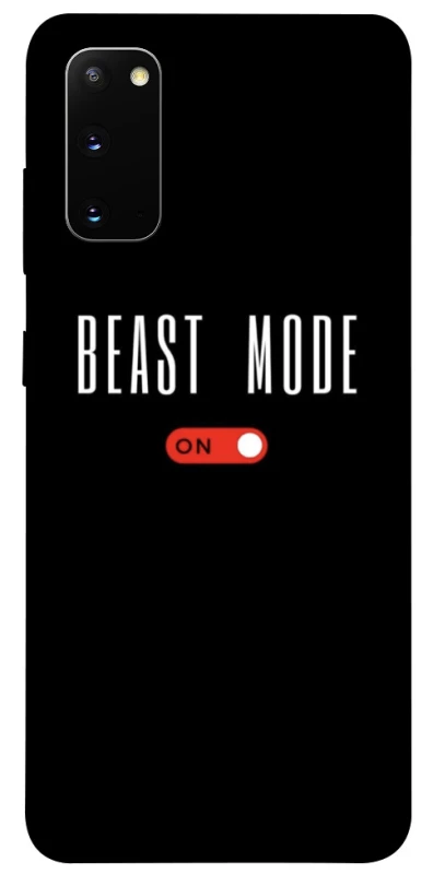 Чохол на Samsung Galaxy S20 Beast mode фото 1 з 1