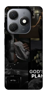 Чохол на TECNO Spark 20 God's plan фото 1 з 1