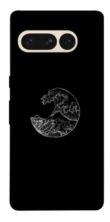 Чехол на Google Pixel 7 Pro Black tsunami фото 1 из 1
