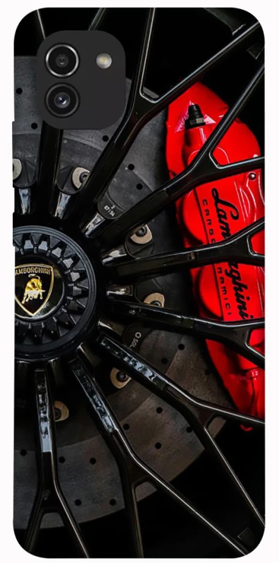 Чехол на Samsung Galaxy A03 Wheel Lamborgini фото 1 из 1