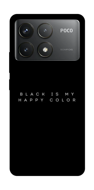 Чохол на Xiaomi Poco F6 Pro Black color фото 1 з 1