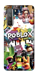 Чохол на Huawei Nova 7 SE Roblox Characters Collage фото 1 з 1