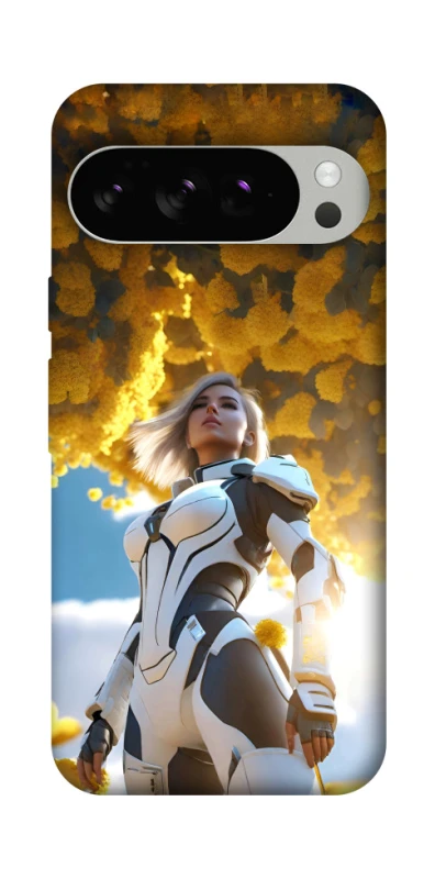 Чехол на Google Pixel 10 Pro Cyber space girl ver.3 фото 1 из 1