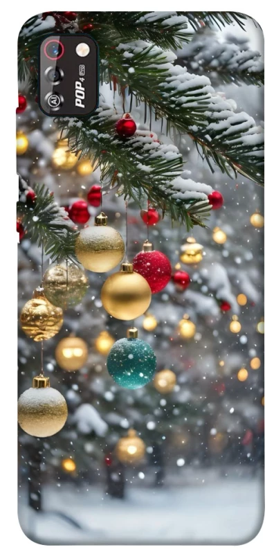 Чехол на TECNO POP 4 Pro Новогодний v48 фото 1 из 1
