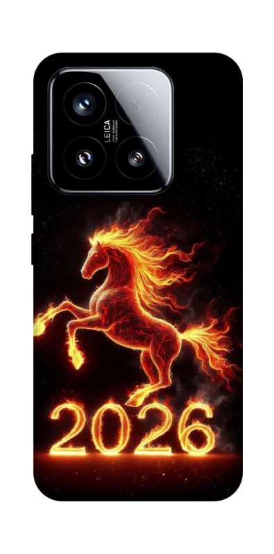 Чохол на Xiaomi 15 Red Fire Horse ver.1 фото 1 з 1